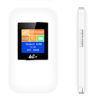 2100mAh MIFI Wireless Portable Router With 4G Sim Card Display